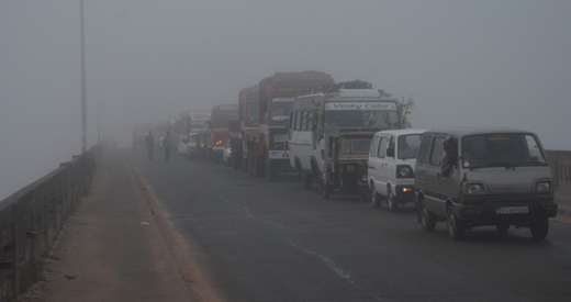 fog in mangaluru